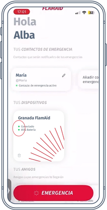 Paso 4 - AÑADE TU DISPOSITIVO FLAMAID