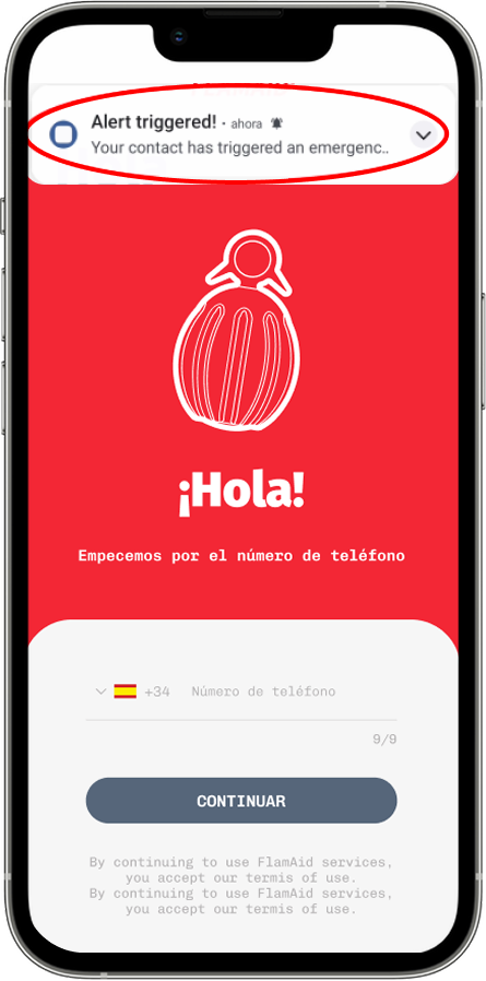 Paso 2 - RECEIVING ALERTS